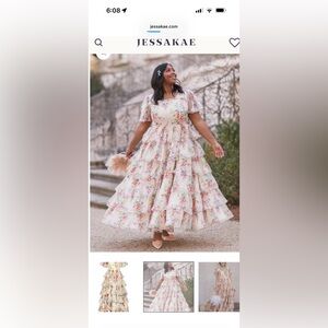 Floral Ruffle Maxi Dress